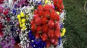 Букетики из статицы и гомфрены. Покупателям нравятся!