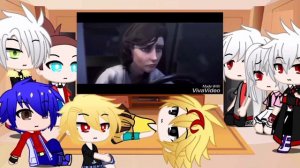 Beyblade Burst смотрят реакции на Смерти Семья Афтон /AU/Кровь/