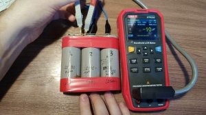 Измерение большой ёмкости прибором UNI-T UT622E