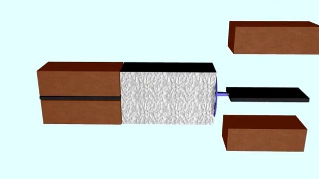Монтаж гибкой связи в кирпич.кладку с фиксатором смотреть онлайн
