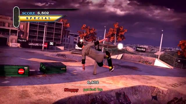 Tony Hawk's Pro Skater HD - Tony Hawk Special Tricks - Slow motion смотреть онлайн