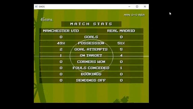 Amiga mode test play of SWOS 2020 смотреть онлайн