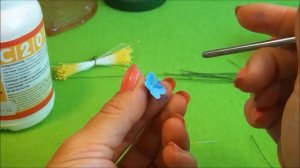 НЕЗАБУДКИ из ПОЛИМЕРНОЙ ГЛИНЫ. Идеи для украшения вашего дома. МАСТЕР-КЛАСС для начинающих