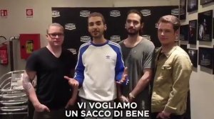 Video message for the Italian fans (Milan, 28.03.17)