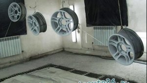 Литье R16 покраска дисков авто золотой металлик с лаком