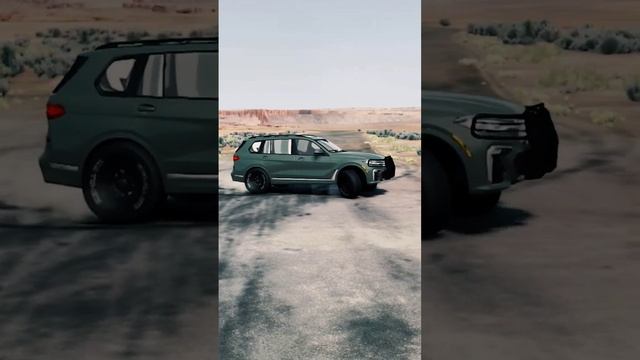 BMW X7 против горы/BeamNG drive #beamng #бимка #beamngdrive #mods #offroad