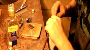 Ремонт смычка 3 - обезжиривание