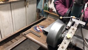 Станина для болгарки с протяжкой часть № 2 ( Sliding Angle Grinder Stand )