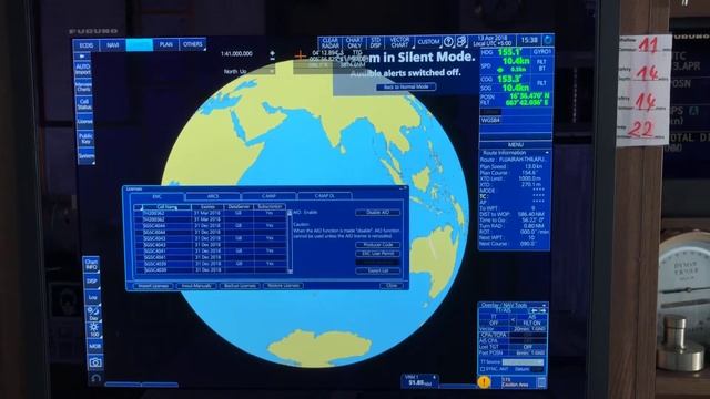 FURUNO ECDIS FMD 3200 - DELETING EXPIRED CHART PERMITS AND CHARTS by Piyushan смотреть онлайн