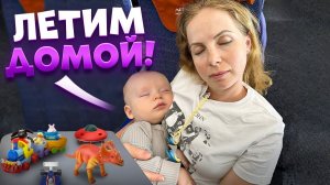 ЛЕТИМ ДОМОЙ! 9 часов ПОЛЕТА С МАЛЫШОМ!