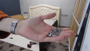 Разборка кровати с подъёмным механизмом