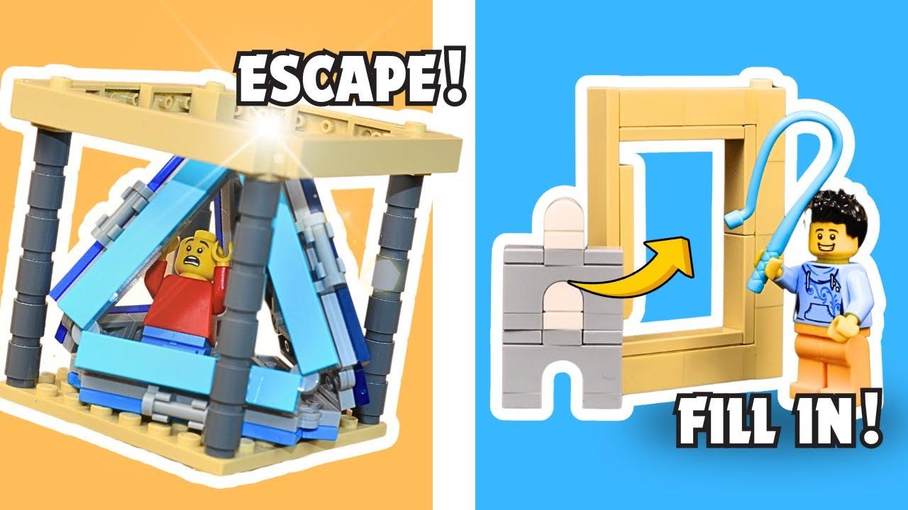 15 УДИВИТЕЛЬНЫХ ЗАГАДОК LEGO! ЛЕГКО ПОСТРОИТЬ перевод - SunPro Bricks смотреть онлайн