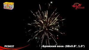 РС9037 Брянский волк Батарея салютов 68 залпов