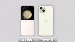 iPhone 15 Vs Samsung Galaxy Z Flip 5