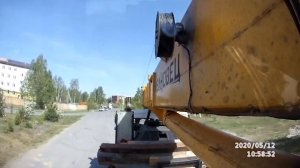 Автокран 50 тонн. Монтаж БКТП 14 тонн.