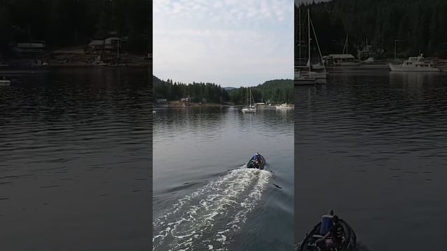 Inflatable boats are powerful!