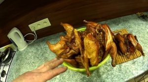 Куры копченые  Ошибки копчения Зауральское подворье