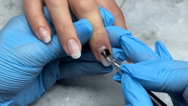 Укрепление гелем ? Тонкие торцы ?Самый красивый гель лак ? Новогодний маникюр