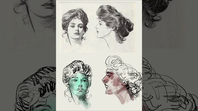 GIBSON GIRLS DIGITAL DRAWING смотреть онлайн