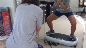 Домашняя вибрационная платформа для тренировок