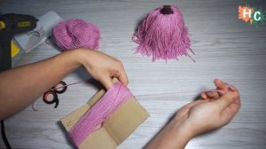 Как сделать собачку из пряжи - Мягкие игрушки из пряжи - HomeCraft`s