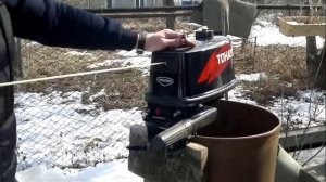 купили лодочный мотор Тохатсу 5