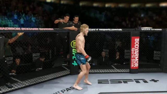 UFC 4 CARREIRA DE LUTADOR - INÍCIO DE GAMEPLAY смотреть онлайн