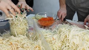 ?МАРИНОВАННАЯ КАПУСТА НА ЗИМУ. СУПЕР ПРОСТО!!! ОЧЕНЬ ВКУСНО!!! ?