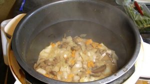 Как сварить куриный суп с грибами в мультиварке