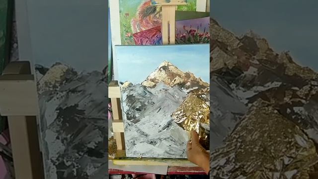 интерьерная картина.Горы.Поталь.