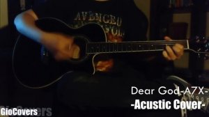 Dear God Avenged Sevenfold acustic cover