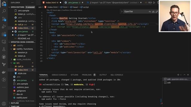 Migrating from Vonage Opentok to Daily using daily-opentok-client and daily-opentok-node смотреть онлайн