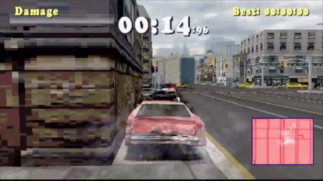 Driver SURVIVAL NEW YORK PS1 Gameplay 2020