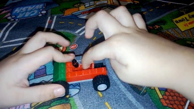 Как сделать из Лего машинку багги смотреть онлайн