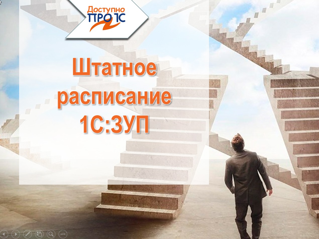 1С:ЗУП 3.1. Структура организации. Штатное расписание