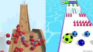 Marble Run 3D vs Marble Run, Race - Max Level Gameplay