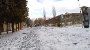 #Ванадзор сегодня - снег, небольшой обзор