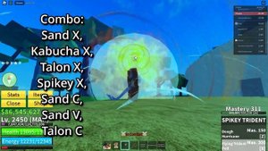 Is This The BEST SAND Combo..? | Bounty Hunting (Blox Fruits)