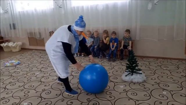 Развлечение во второй младшей группе "Снеговик в гостях у ребят" смотреть онлайн