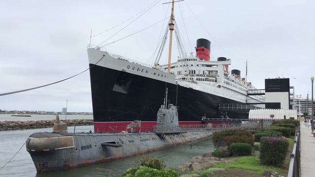 Королева Мария и советская подводная лодка скорпион. Лонг-Бич. Лос-Анджелес. Калифорния. смотреть онлайн
