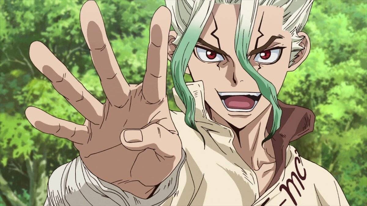 Аниме Доктор Стоун — 1 сезон 18 серия / Dr. Stone