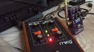Moog Moogerfooger MF-101 vs. MXR M82 - Envelope Filter Review for Bass Guitar - With Direct Audio!