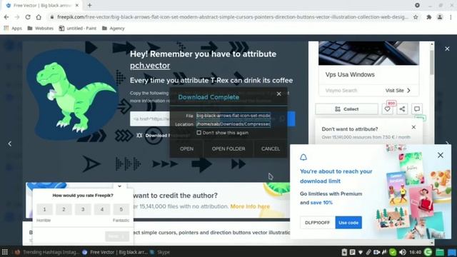 Using freepik/vecteezy vector files in Inkscape.| Graphic Design | Manjaro XFCE Linux | Sab GFX смотреть онлайн
