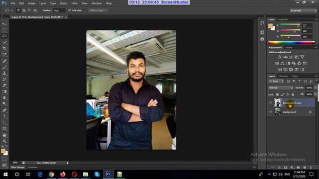 How to Remove Background .Photoshop CS6 Tutorials for Beginners | смотреть онлайн