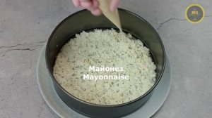 ?Простой и гениальный Рецепт.САЛАТ МИМОЗА с Cардиной и Cливочным маслом/BIG FOOD