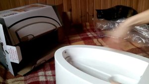 ч.1 Туалет для кошек Kopfgescheit - покупка.