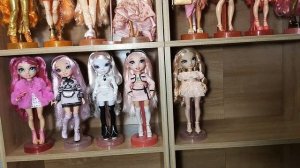 Обзор коллекции кукол| Часть 1| Rainbow High dolls collection