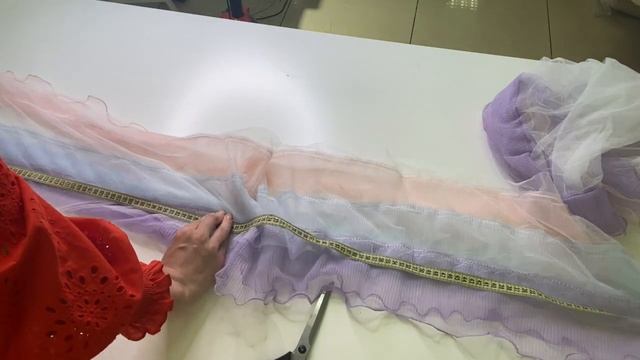 Как сшить юбку из сетки с рюшами? смотреть онлайн