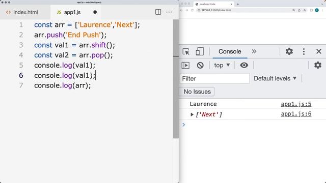 How to Update JavaScript Array Common Array methods examples