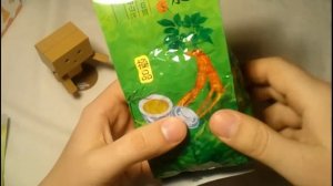 Китайский чай с женьшенем. Обзор отзыв. Посылка из Китая. Aliexpress